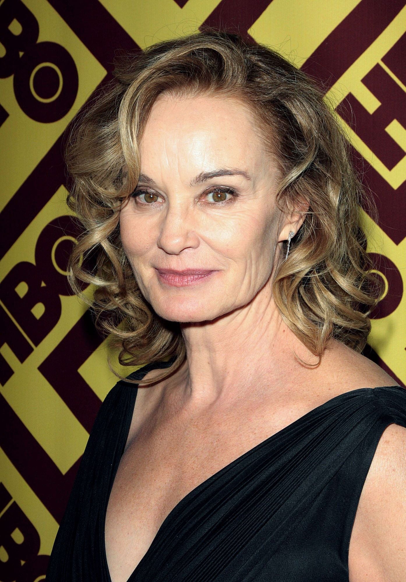 Jessica Lange At Arrivals For Hbo Golden Globes After Party Canvas Art - (16 x 20)