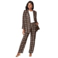 thumbnail image 1 of Jessica London Women's Plus Size 2-Piece Double-Breasted Pantsuit, 1 of 5