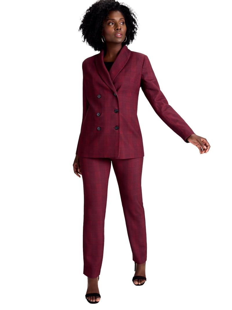 women's plus size dress suits Plus Size Women's White Tux Outift