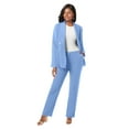 thumbnail image 1 of Jessica London Women's Plus Size 2-Piece Double-Breasted Pantsuit, 1 of 3