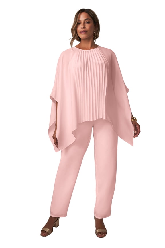 Women's Plus Size 2-Piece Georgette Pantset