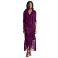 thumbnail image 1 of Jessica London Women's Plus Size 2-Piece Lace Tulip Jacket Dress, 1 of 4
