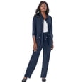 thumbnail image 1 of Jessica London Women's Plus Size 2-Piece Stretch Knit Cargo Set, 1 of 3