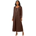 thumbnail image 1 of Jessica London Women's Plus Size 2-Piece Stretch Knit Duster Set, 1 of 6