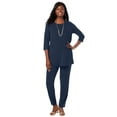 thumbnail image 1 of Jessica London Women's Plus Size 2-Piece Stretch Knit Mega Swing Set, 1 of 3