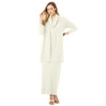 thumbnail image 1 of Jessica London Women's Plus Size 2-Piece Sweater Dress, 1 of 4