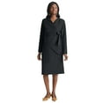 thumbnail image 1 of Jessica London Women's Plus Size 2-Piece Wrap Jacket Skirt Suit, 1 of 4