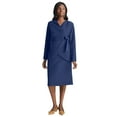 thumbnail image 1 of Jessica London Women's Plus Size 2-Piece Wrap Jacket Skirt Suit, 1 of 4