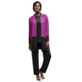 thumbnail image 1 of Jessica London Women's Plus Size 3-Piece Knit Pant Set, 1 of 6