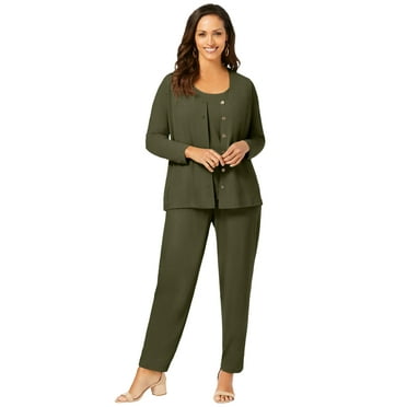 Jessica London Women's Plus Size 4-Piece Stretch Knit Wardrober