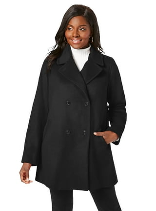 Wool Pea Coats Plus Size