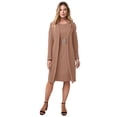 thumbnail image 1 of Jessica London Women's Plus Size Belted Jacket Dress, 1 of 2