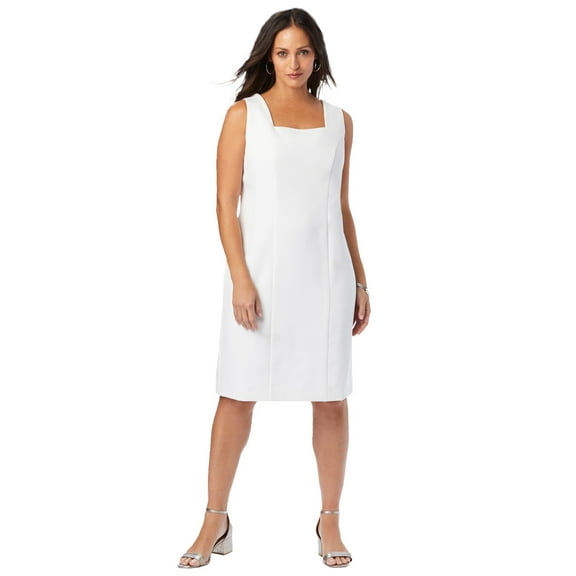 Jessica London Women's Plus Size Bi-Stretch Sheath Dress