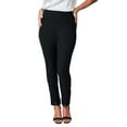 thumbnail image 1 of Jessica London Women's Plus Size Bi-Stretch Slit Front Ankle Pant, 1 of 1