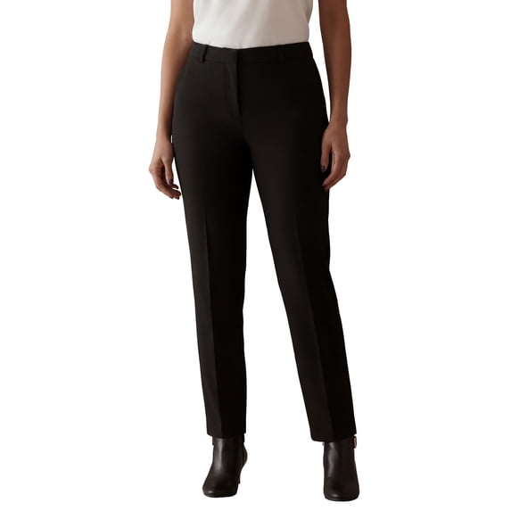 Jessica London Women's Plus Size Bi-Stretch Straight Leg Pant