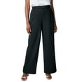 thumbnail image 1 of Jessica London Women's Plus Size Bi-Stretch Wide Leg Pant, 1 of 4