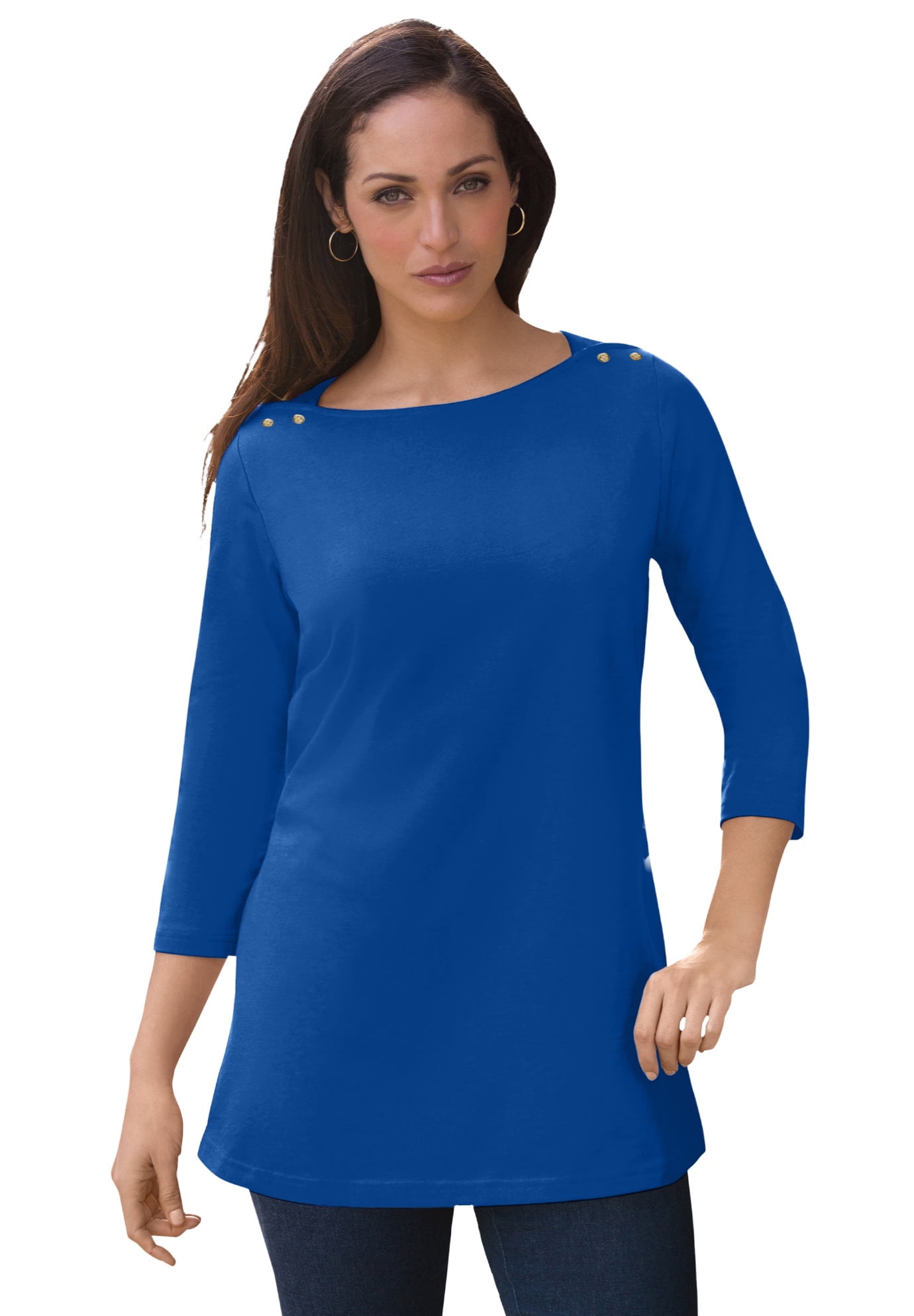Sahara Top, 3/4 Sleeve, Valentina