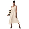 thumbnail image 1 of Jessica London Women's Plus Size Button Down Gauze Dress, 1 of 1
