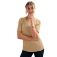 thumbnail image 1 of Jessica London Women's Plus Size Button Ribbed Knit Pullover Sweater, 1 of 2