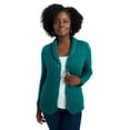 thumbnail image 1 of Jessica London Women's Plus Size Cable Blazer Sweater, 1 of 6
