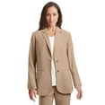 thumbnail image 1 of Jessica London Women's Plus Size Casual Long Sleeve Linen Blazer Jacket with Pockets, 1 of 5