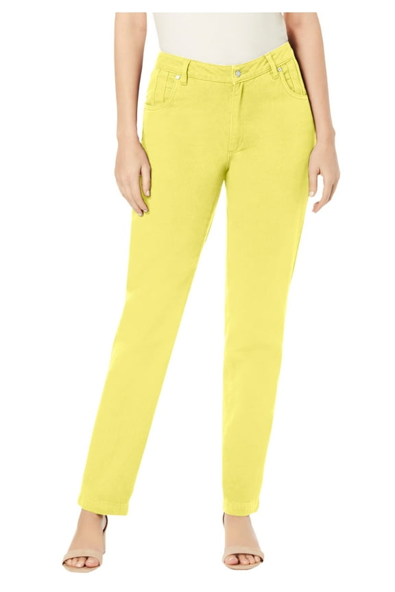 Women's Plus Size Classic Cotton Denim Straight-Leg Jean