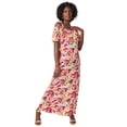 thumbnail image 1 of Jessica London Women's Plus Size Cold Shoulder A-Line Maxi Dress, 1 of 2