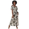thumbnail image 1 of Jessica London Women's Plus Size Cold Shoulder A-Line Maxi Dress, 1 of 1