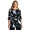thumbnail image 1 of Jessica London Women's Plus Size Cold Shoulder Top, 1 of 5