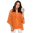 thumbnail image 1 of Jessica London Women's Plus Size Crochet Cardigan, 1 of 6