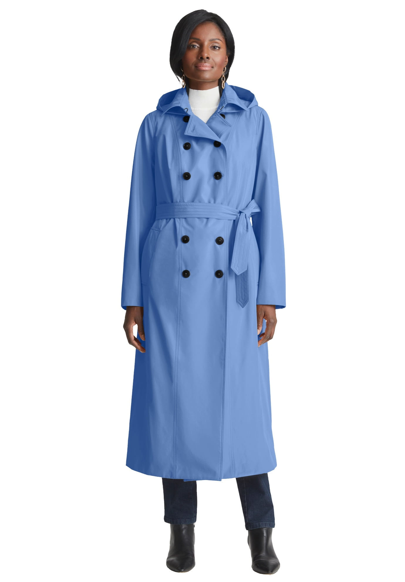 Women's raincoat, double-breasted