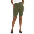 thumbnail image 1 of Jessica London Women's Plus Size Everyday Stretch Cotton Bike Short, 1 of 3