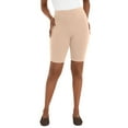 thumbnail image 1 of Jessica London Women's Plus Size Everyday Stretch Cotton Bike Short, 1 of 6