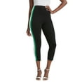thumbnail image 1 of Jessica London Women's Plus Size Everyday Stretch Cotton Capri Legging, 1 of 3