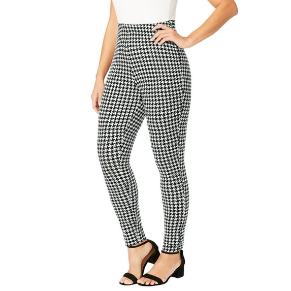 Jessica London Women's Plus Size Everyday Stretch Cotton Legging