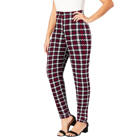 Jessica London Women's Plus Size Everyday Stretch Cotton Legging
