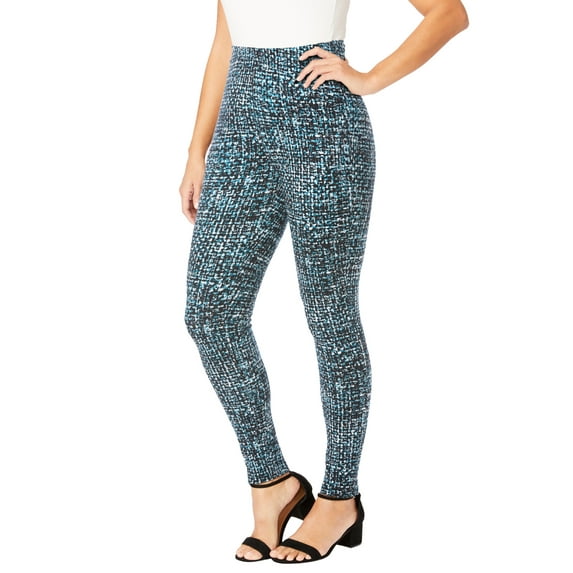 Jessica London Women's Plus Size Everyday Stretch Cotton Legging