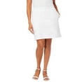thumbnail image 1 of Jessica London Women's Plus Size Everyday Stretch Cotton Skort, 1 of 3