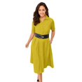 thumbnail image 1 of Jessica London Women's Plus Size Eyelet Shirt Dress, 1 of 4