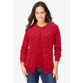 thumbnail image 1 of Jessica London Women's Plus Size Fine Gauge Cardigan, 1 of 6