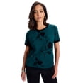 thumbnail image 1 of Jessica London Women's Plus Size Fine Gauge Crewneck Knit Shell, 1 of 4