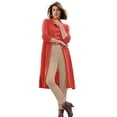 thumbnail image 1 of Jessica London Women's Plus Size Fine Gauge Duster Cardigan, 1 of 5