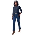 thumbnail image 1 of Jessica London Women's Plus Size Fine Gauge Eyelet Cardigan, 1 of 4