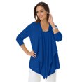 thumbnail image 1 of Jessica London Women's Plus Size Flyaway Cardigan, 1 of 4