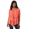 thumbnail image 1 of Jessica London Women's Plus Size Flyaway Cardigan, 1 of 4
