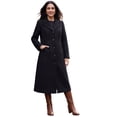thumbnail image 1 of Jessica London Women's Plus Size Full Length Wool Blend Coat, 1 of 3