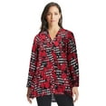 thumbnail image 1 of Jessica London Women's Plus Size Georgette High Low Tunic, 1 of 5