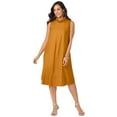 thumbnail image 1 of Jessica London Women's Plus Size Georgette Mock Neck Dress, 1 of 1