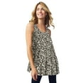 thumbnail image 1 of Jessica London Women's Plus Size Georgette Tunic Tank, 1 of 4