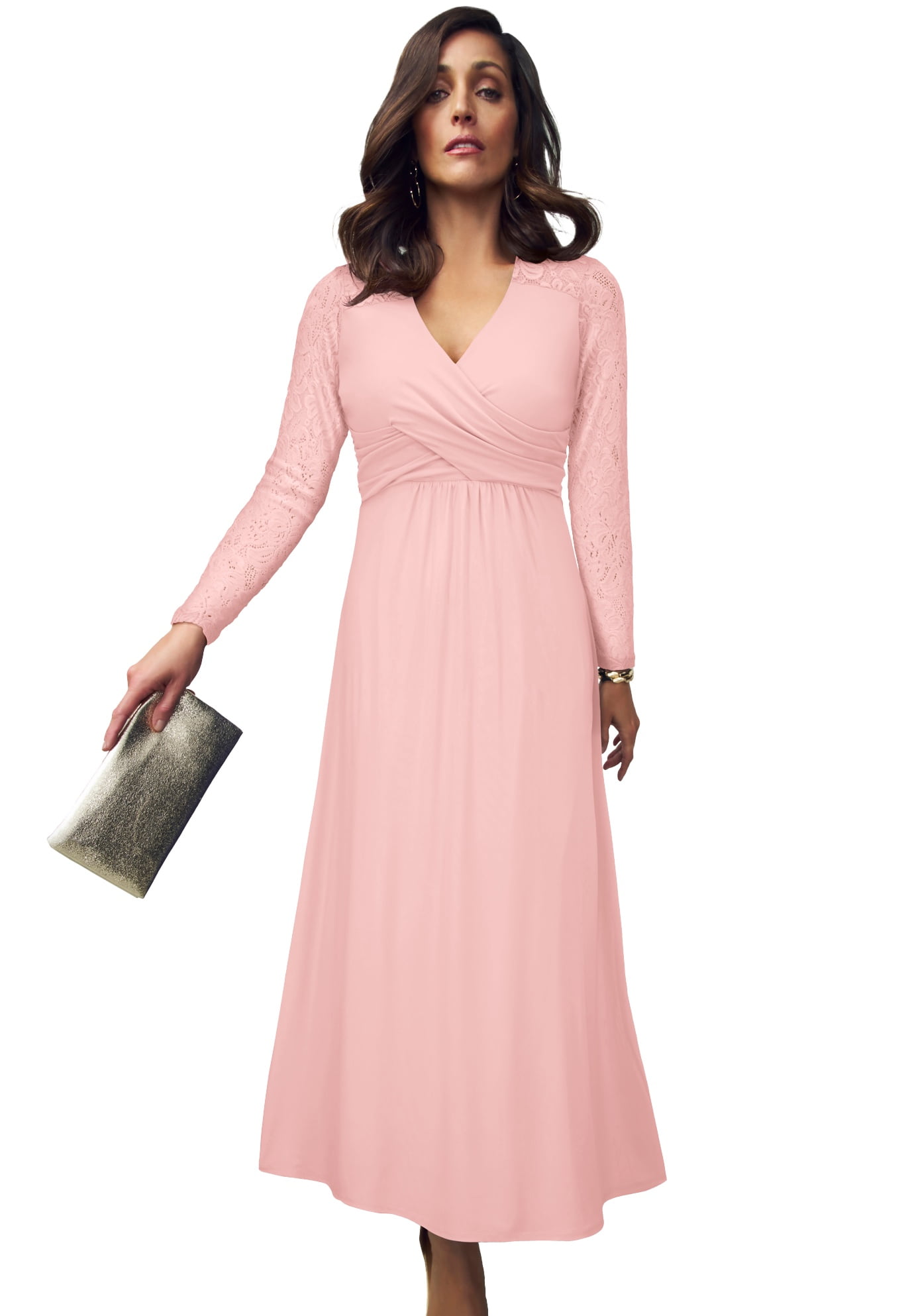 Jessica London Women's Plus Size Lace Sweetheart Dress - Walmart.com